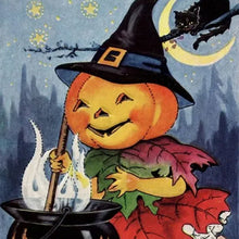 Laden Sie das Bild in den Galerie-Viewer, Retro Halloween Postkarten (24 Stück)