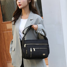 Laden Sie das Bild in den Galerie-Viewer, Multifunktionale Oxford-Umhängetasche mit Reißverschluss