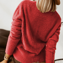 Laden Sie das Bild in den Galerie-Viewer, Strickjacke mit Metallknöpfen