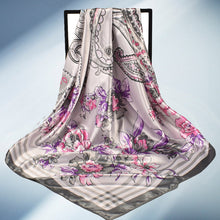 Laden Sie das Bild in den Galerie-Viewer, Neuer Trendiger Bedruckter Seidenschal