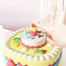 Laden Sie das Bild in den Galerie-Viewer, Kuchen Plastilin Farbiger Ton Handgemachtes Spielzeug
