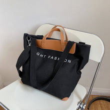 Laden Sie das Bild in den Galerie-Viewer, Klassische Segeltuchtasche