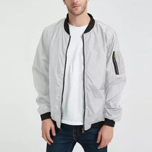 Laden Sie das Bild in den Galerie-Viewer, Baseball-Jacke mit Reißverschluss
