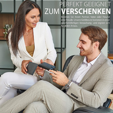 Laden Sie das Bild in den Galerie-Viewer, Schwarze Herren-Geldbörse aus Kohlefaser mit RFID-Blockierung