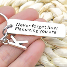 Laden Sie das Bild in den Galerie-Viewer, Inspirierender Schlüsselanhänger aus Edelstahl