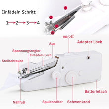 Laden Sie das Bild in den Galerie-Viewer, Tragbare Mini Handnähmaschine