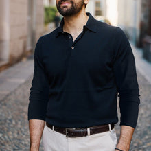 Laden Sie das Bild in den Galerie-Viewer, Einfarbiges Revers-Poloshirt
