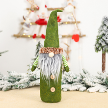 Laden Sie das Bild in den Galerie-Viewer, Weihnachten Weinflasche Deckel Tasche