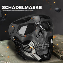 Laden Sie das Bild in den Galerie-Viewer, Radfahren Harley Goggles Totenkopfmaske