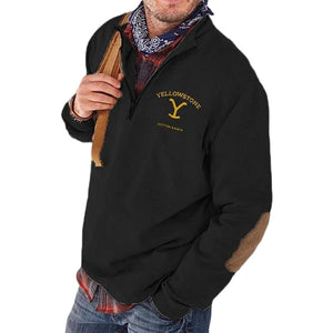 Modisches Lässiges Sweatshirt mit Reißverschluss