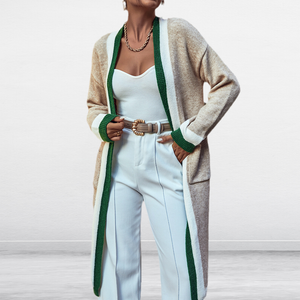 Einfarbiger Cardigan