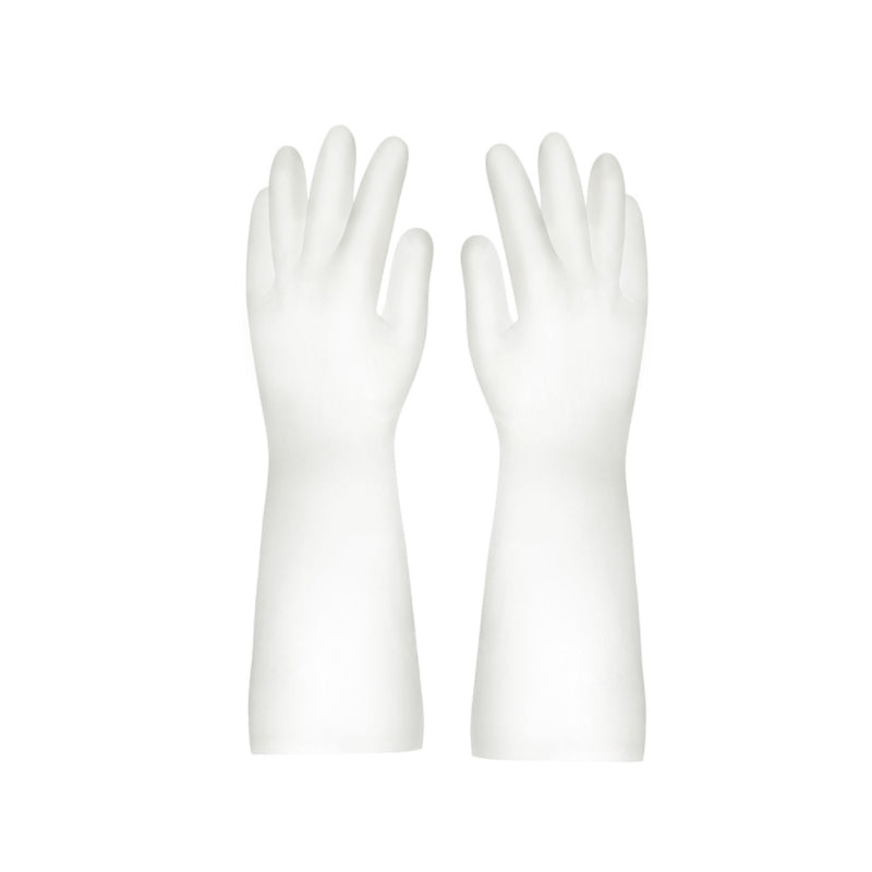 Wasserdichte und strapazierfähige Gummi Spülhandschuhe (4 Paar)