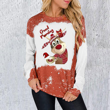 Laden Sie das Bild in den Galerie-Viewer, Weihnachten Rundhalsausschnitt Print Sweatshirt