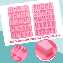 Laden Sie das Bild in den Galerie-Viewer, Silikon Buchstaben-Eisform