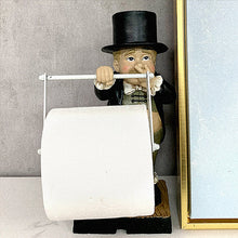 Laden Sie das Bild in den Galerie-Viewer, Kreativer Gentleman-Papierhandtuchhalter/Dekoration
