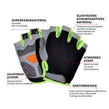 Laden Sie das Bild in den Galerie-Viewer, Rutschfester Halbfingerhandschuh zum Radfahren
