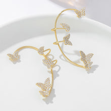 Laden Sie das Bild in den Galerie-Viewer, Halbmondförmige Schmetterling Ohrringe