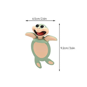 3D-Meerestier-Lesezeichen