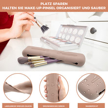 Laden Sie das Bild in den Galerie-Viewer, Aufbewahrungstasche für Make-up-Pinsel aus Silikon