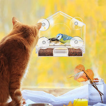 Laden Sie das Bild in den Galerie-Viewer, Fenster Vogelhaus Futterspender