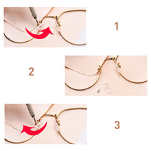 Laden Sie das Bild in den Galerie-Viewer, Brille Silikon Nasenpolster Anti-Rutsch-Pad-Set