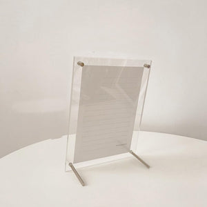 Transparenter Acryl-Fotorahmen