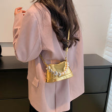 Laden Sie das Bild in den Galerie-Viewer, Stilvolle vielseitige Handtasche mit Perlen