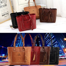Laden Sie das Bild in den Galerie-Viewer, Handtaschen aus Leder für Damenmode