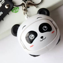 Laden Sie das Bild in den Galerie-Viewer, Süßer gesichtsveränderbarer Panda-Schlüsselanhänger