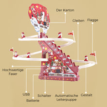 Laden Sie das Bild in den Galerie-Viewer, Weihnachtsmann elektrisches und rutschgleitendes Spielzeug