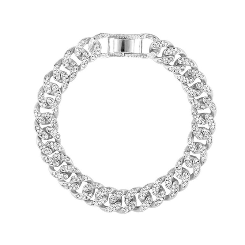 Hip Hop Zirkon Damen Fußkettchen