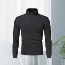 Laden Sie das Bild in den Galerie-Viewer, Einfarbiger Pullover mit Rollkragen
