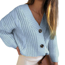 Laden Sie das Bild in den Galerie-Viewer, Süße Strickjacke mit Knöpfen