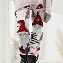 Laden Sie das Bild in den Galerie-Viewer, Weihnachtsgamaschen mit Weihnachtsmann-Druck