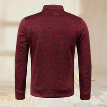 Laden Sie das Bild in den Galerie-Viewer, Reißverschluss-Revers Sportssweatshirt für Herren