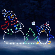 Laden Sie das Bild in den Galerie-Viewer, Spielerisches Animiertes Schneeballlicht