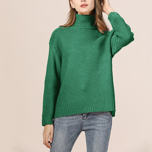 Pendler-Rollkragenpullover für Damen
