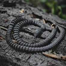 Laden Sie das Bild in den Galerie-Viewer, Weltschlange Jormungandr Schlangenhalskette