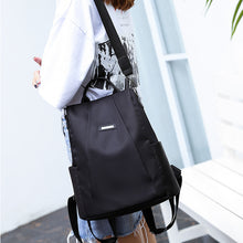 Laden Sie das Bild in den Galerie-Viewer, Wasserdichter Rucksack mit Diebstahlschutz für Damen