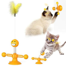 Laden Sie das Bild in den Galerie-Viewer, Multifunktionales Drehspielzeug Für Katzen