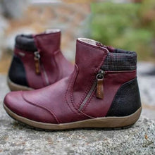 Laden Sie das Bild in den Galerie-Viewer, Wasserdichte Stiefel mit Reißverschluss für Damen