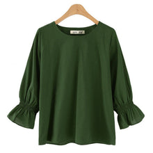 Laden Sie das Bild in den Galerie-Viewer, Lockeres Chiffon-Shirt