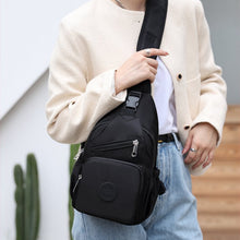 Laden Sie das Bild in den Galerie-Viewer, Damen-Schultertasche aus Segeltuch mit mehreren Taschen