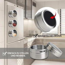 Laden Sie das Bild in den Galerie-Viewer, Magnetisches Gewürzglas