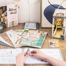 Laden Sie das Bild in den Galerie-Viewer, DIY 3D-Holzpuzzle aus Bücherecke