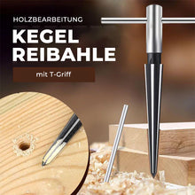 Laden Sie das Bild in den Galerie-Viewer, Konische Reibahle mit T-Griff