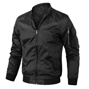 Baseball-Jacke mit Reißverschluss