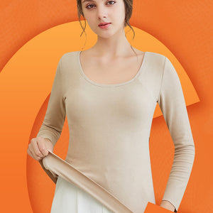 Fleece Damen Thermounterwäsche mit BH