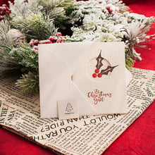 Laden Sie das Bild in den Galerie-Viewer, Einzigartige Handliche Weihnachtsgrußkarten aus Papier