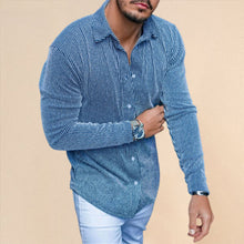 Laden Sie das Bild in den Galerie-Viewer, Schmal geschnittenes Hemd mit Revers